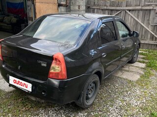 2010 Renault Logan I Рестайлинг, чёрный, 290000 рублей, вид 3