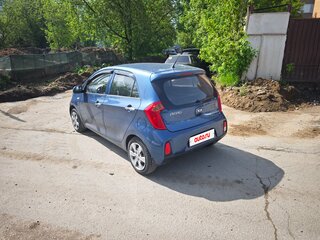 2015 Kia Picanto II Рестайлинг, синий, 705000 рублей, вид 3