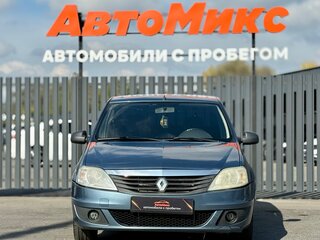 2011 Renault Logan I Рестайлинг, синий, 269000 рублей, вид 2