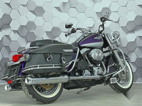 2001 Harley-Davidson Road King, фиолетовый, 676000 рублей, вид 5