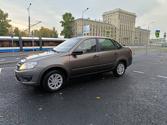2016 Lada (ВАЗ) Granta I, коричневый - вид 7
