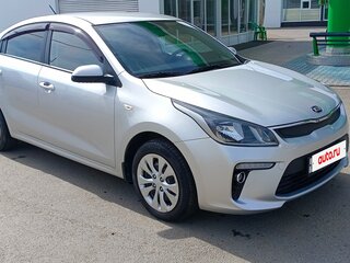 2017 Kia Rio IV, серебристый, 1420000 рублей, вид 3