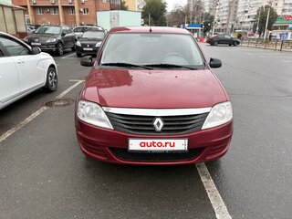 2011 Renault Logan I Рестайлинг, красный, 415000 рублей, вид 2