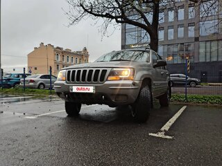 2002 Jeep Grand Cherokee II (WJ), серебристый, 800000 рублей, вид 1