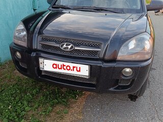 2008 Hyundai Tucson I, чёрный, 1150000 рублей, вид 2