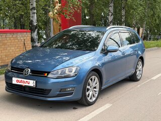 2013 Volkswagen Golf VII, синий, 1200000 рублей, вид 3