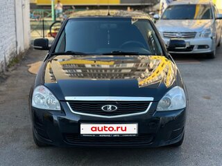 2017 Lada (ВАЗ) Priora I Рестайлинг, чёрный, 640000 рублей, вид 2