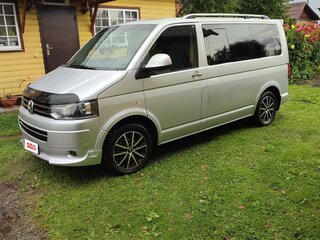 2009 Volkswagen Multivan T5 Рестайлинг, серебристый, 1800000 рублей, вид 1