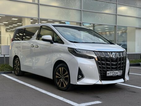 2019 Toyota Alphard III Рестайлинг, белый, 4099000 рублей, вид 1