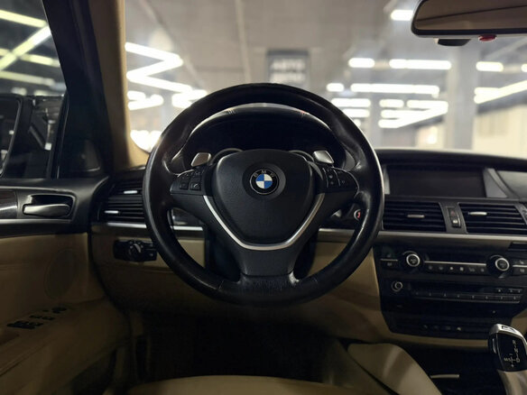 2009 BMW X6 35i 6-speed I (E71), белый, 1550000 рублей - вид 12