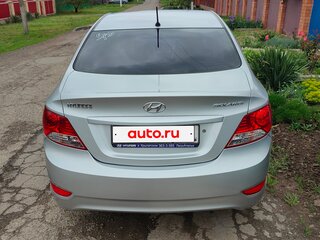 2012 Hyundai Solaris I, серебристый, 920000 рублей, вид 4
