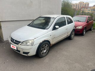 2005 Opel Corsa C Рестайлинг, белый, 90000 рублей, вид 2