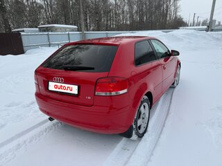 2007 Audi A3 II (8P) Рестайлинг 1, красный, 600000 рублей, вид 5