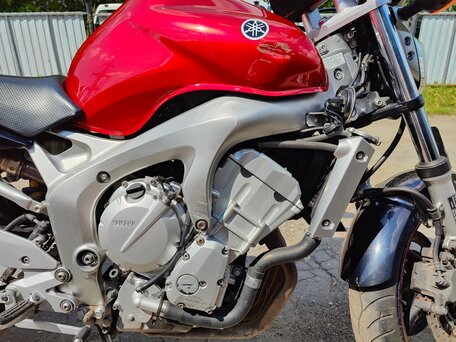 2004 Yamaha FZ6, красный, 460000 рублей, вид 4
