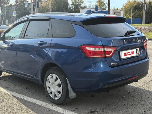 2021 Lada (ВАЗ) Vesta SW I, синий, 1087000 рублей - вид 1