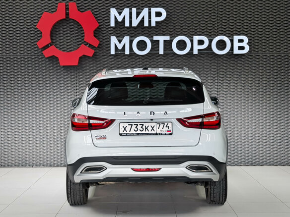 2024 Lada (ВАЗ) Vesta SW Cross I Рестайлинг (NG), белый - вид 4