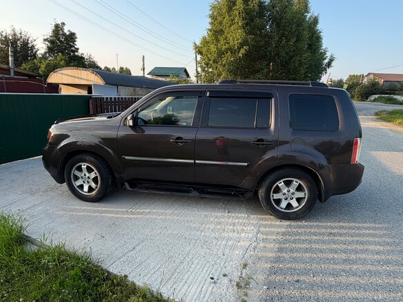 2012 Honda Pilot II Рестайлинг, коричневый, 2750000 рублей - вид 8