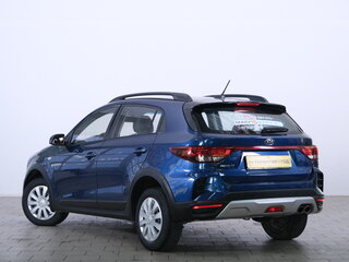 2021 Kia Rio X IV Рестайлинг, синий, 1449000 рублей, вид 4