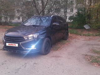 2021 Lada (ВАЗ) Vesta SW I, чёрный, 950000 рублей, вид 4