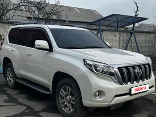 2013 Toyota Land Cruiser Prado 150 Series Рестайлинг 1, белый, 3100000 рублей, вид 5