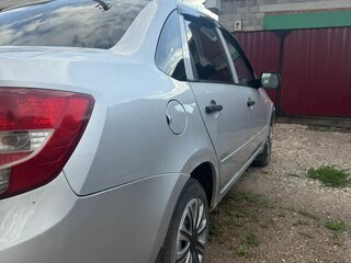 2012 Lada (ВАЗ) Granta I, серебристый, 385000 рублей, вид 4