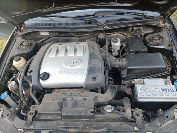 2006 Kia Spectra I Рестайлинг 2, чёрный, 330000 рублей - вид 5