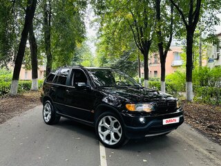 2001 BMW X5 4.4i I (E53), чёрный, 699999 рублей, вид 1