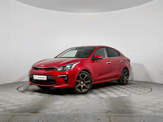 2017 Kia Rio IV, красный, 1195000 рублей, вид 1
