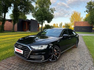 2018 Audi A8 Long 55 TFSI IV (D5), чёрный, 4150000 рублей, вид 1