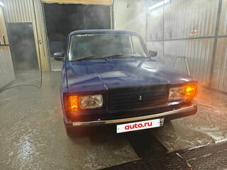 2005 Lada (ВАЗ) 2107, синий, 160000 рублей, вид 2