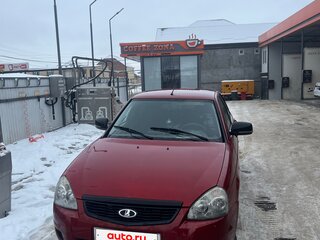 2008 Lada (ВАЗ) Priora I, красный, 300000 рублей, вид 1