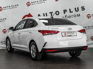 2020 Hyundai Solaris II Рестайлинг, белый, 1359000 рублей, вид 2