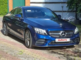 2020 Mercedes-Benz C-Класс 200 IV (W205) Рестайлинг, синий, 3680000 рублей, вид 1