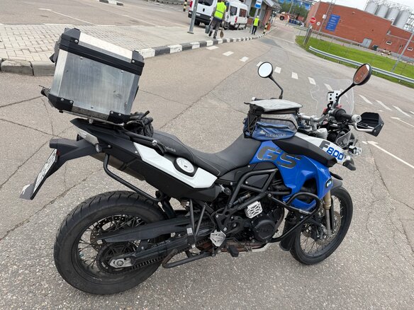 2012 BMW F 800 GS, синий, 700000 рублей - вид 7