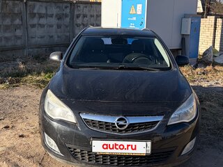 2011 Opel Astra J, чёрный, 499000 рублей, вид 2