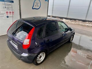 2007 Lada (ВАЗ) Kalina I, синий, 110000 рублей, вид 4