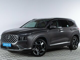 2020 Hyundai Santa Fe IV Рестайлинг, серый, 3859000 рублей, вид 3