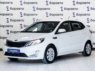2013 Kia Rio 4-speed III, белый, 1050000 рублей, вид 3