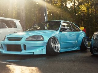 1997 Honda Civic VI, чёрный, 800000 рублей, вид 4