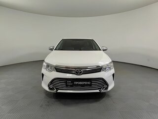 2014 Toyota Camry VII (XV50) Рестайлинг, белый, 2370000 рублей, вид 2