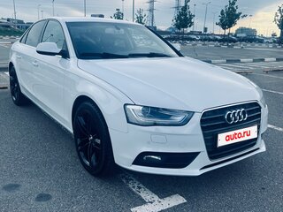 2014 Audi A4 IV (B8) Рестайлинг, белый, 1550000 рублей, вид 2