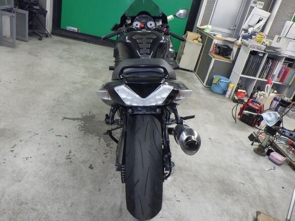 2010 Kawasaki ZZR 1400, чёрный, 644000 рублей - вид 11