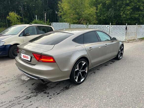 2013 Audi A7 S-tronic I (4G), бежевый, 2350000 рублей - вид 10