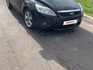 2010 Ford Focus II Рестайлинг, чёрный, 475000 рублей, вид 2