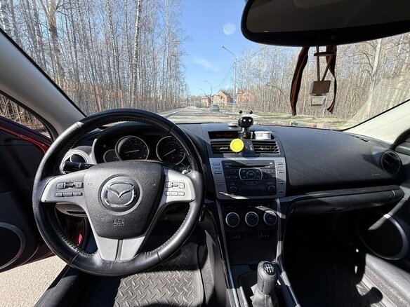 2008 Mazda 6 II (GH), красный, 650000 рублей - вид 13