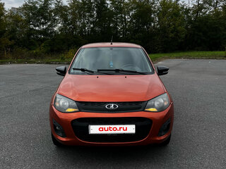 2013 Lada (ВАЗ) Kalina II, оранжевый, 395000 рублей, вид 4