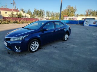 2013 Toyota Corolla XI (E160, E170, E180), синий, 1320000 рублей, вид 1