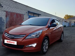 2015 Hyundai Solaris I Рестайлинг, оранжевый, 1100000 рублей, вид 1