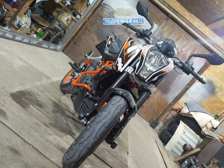 2013 KTM 390 Duke, оранжевый, 400000 рублей, вид 1