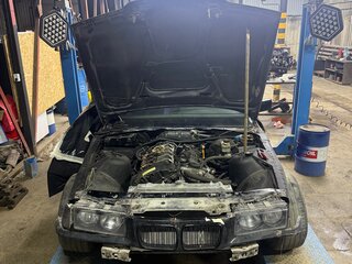 1995 BMW 3 серии 318i III (E36), чёрный, 350000 рублей, вид 5